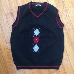 Janie and Jack Boys Sweater Vest Size 10